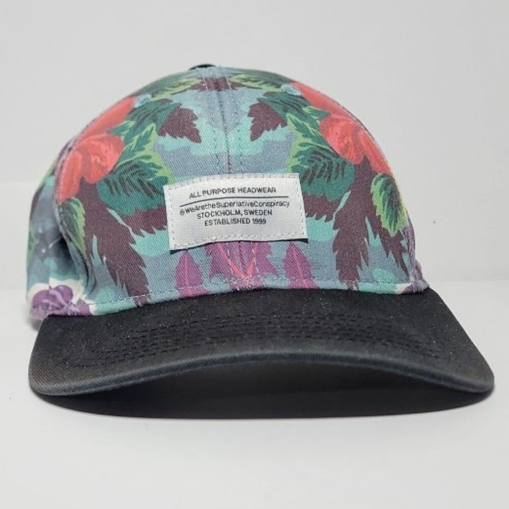 WESC All Purpose Headwear Floral 5-Panel Hat